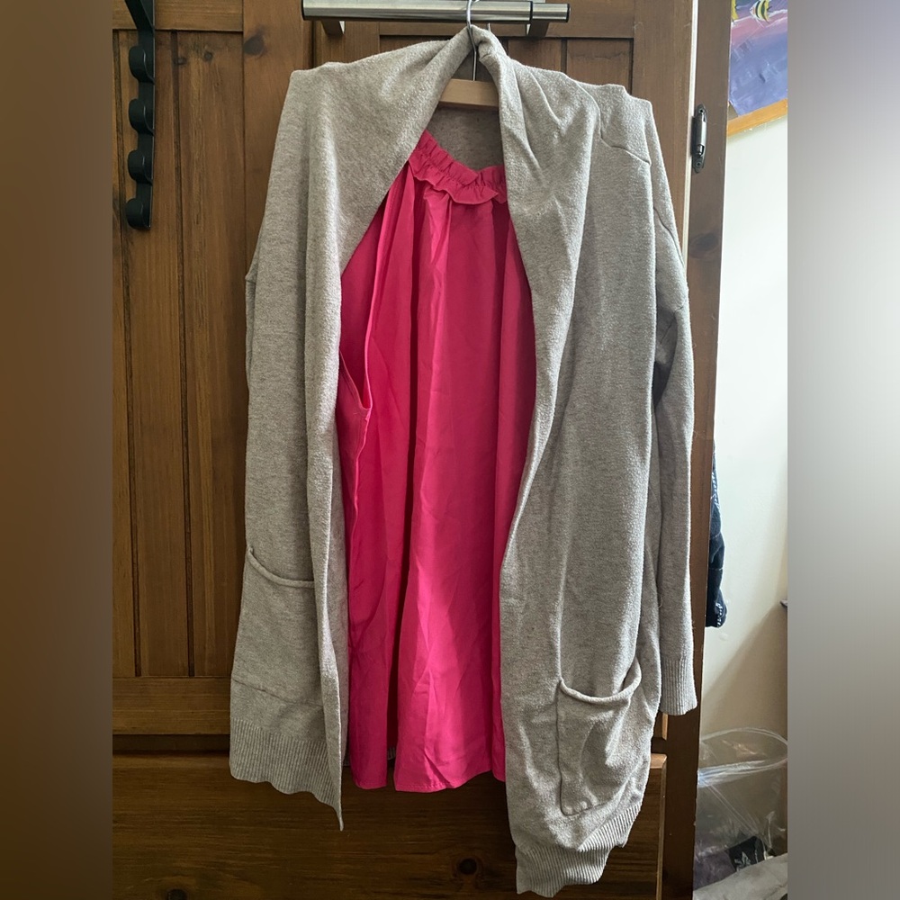 Cardigan and tank